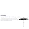 Flash Furniture Gray 9 FT Umbrella and Black Cement Base, 2 PC Set GM-402003-UB19B-GY-GG - alternate 4